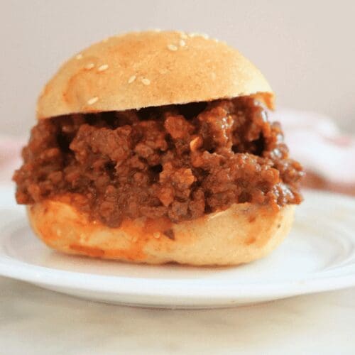 Sloppy joe sandwich