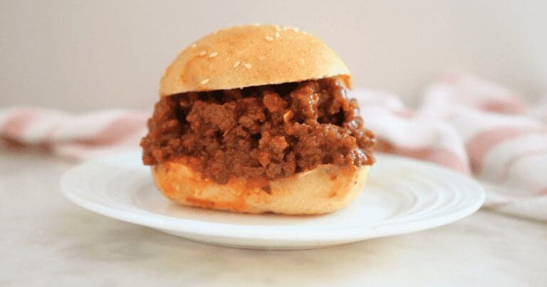Sloppy joe sandwich
