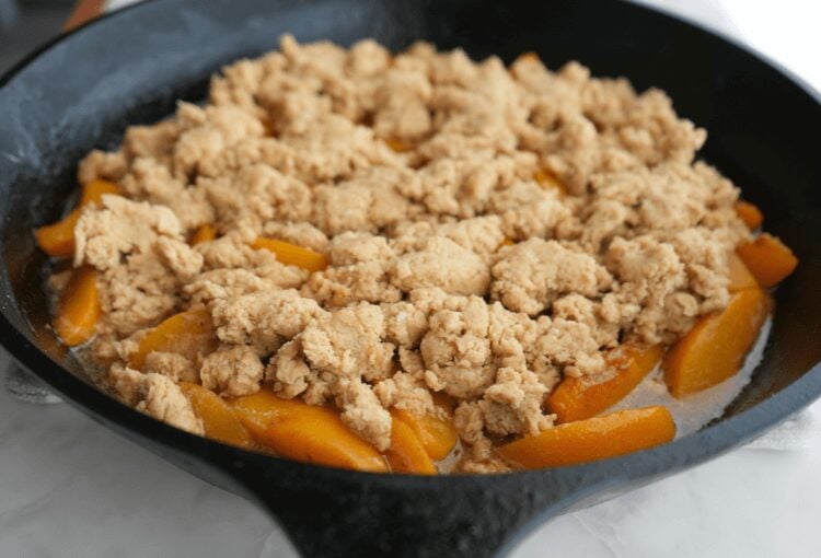 Sourdough cobbler topping