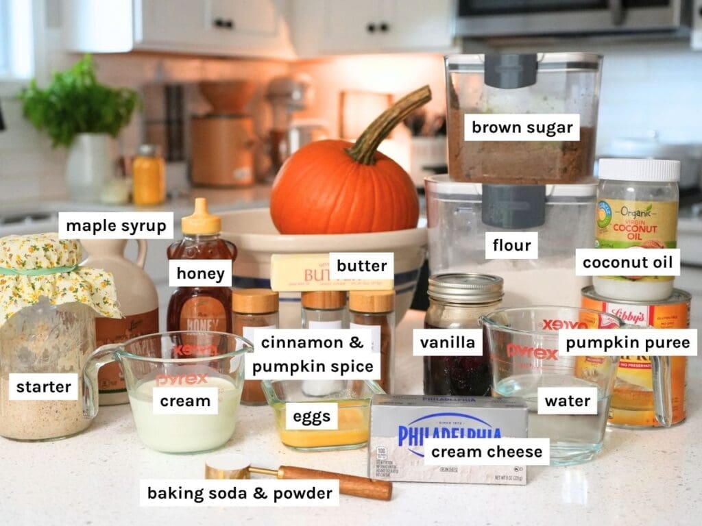 Ingredients displayed and labeled.