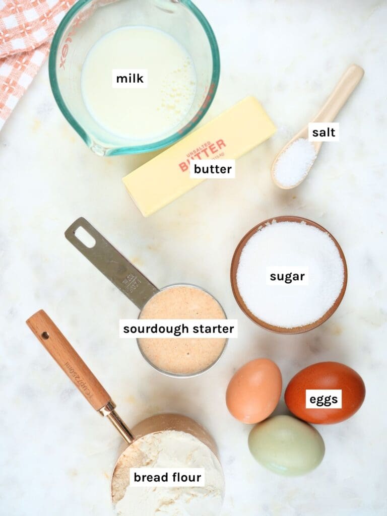 Ingredients displayed and labeled.