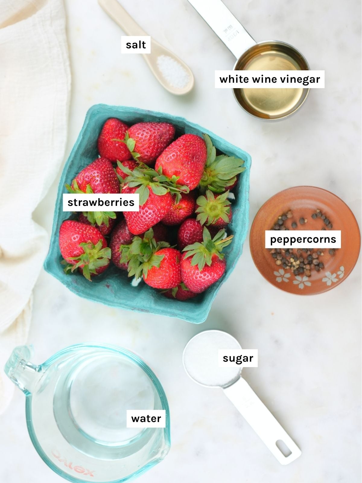 Ingredients displayed and labeled.