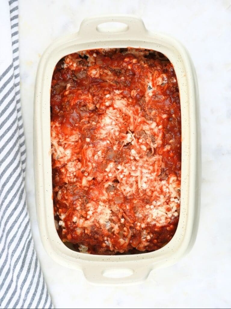 Slow Cooker Lasagna Recipe - moon + magnolia
