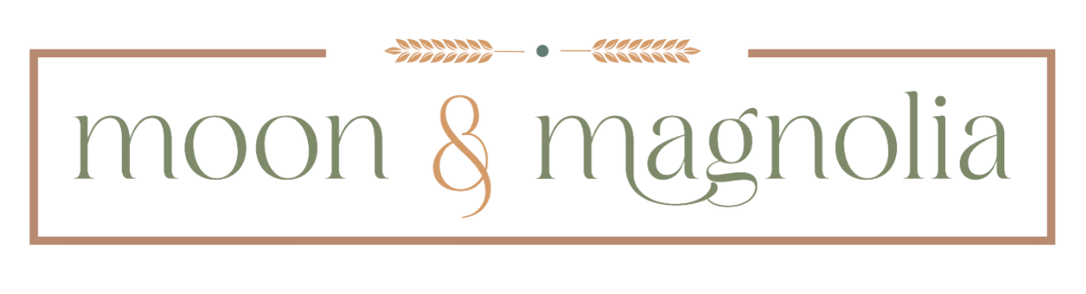 Moon and Magnolia logo