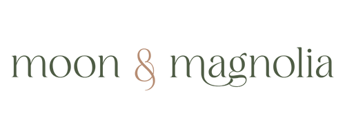 Moon and Magnolia logo